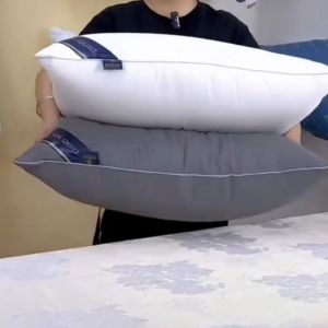 DREAMLUX Pillow Hotel Bantal Tidur 1.2 Kg + - | Bantal Kain Cotton Sejuk | Slow Rebound No Collapse