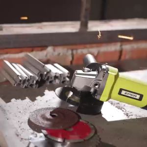 Gerinda ZPER Angle Grinder Listrik Angle Grinder Penggiling Sudut Portable Multifungsi Untuk Potong