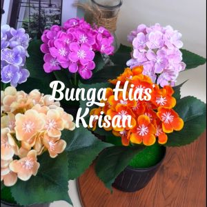 Special Cuci Gudang Tanaman Hias Pot Bunga Plastik Artificial Ornamen Dekorasi Ruangan Rumah COD