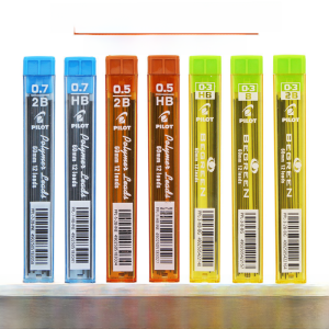 Japan Pilot Baile Pencil Refill Automatic Pencil Lead 0.3/0.5/0.7mm HB 2B Propelling Pencil Core Replacement PPL-5/PPL-3/PPL-7 Student Pencil Not Easy to Break Pencil Refill 05 Refill