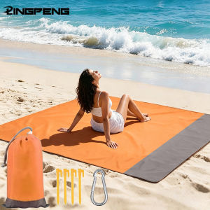 Waterproof Beach Mat Extra Large Outdoor Camping Mat Blanket Folding Sand Free Pocket Mattress Portable Lightweight Picnic Mats