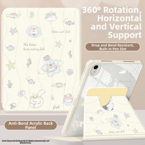 Q-BOSS | Drop Protection Case for Tablet with Pencil Slot Acrylic Material