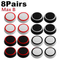 8 cặp mũ phát sáng cho Nintendo Switch 2 NS2 PS4 Xbox ps5 Silicone phím điều khiển Bộ tay cầm nút ngón cái chống trượt điều khiển bọc nút tay cầm. 
