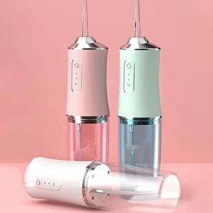 Oral-B ไหมขัดฟันพลังน้ำ water flosser เครื่องล้างฟันพกพา 240 มล.ไหมขัดฟัน น้ำ แถม 4 หัวฉีด เครื่องฉีดฟัน แรงดันน้ำ 80-120 PSI ไหมขัดฟันพลังน้ำ เครื่องขัดฟัน เครื่องทำความสะอาดฟัน ช่องปาก เครื่องฉีดฟัน