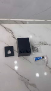 JUNMO No-Drill Space Aluminum Retractable Clothesline Space-Saving for Small Bathroom & Shower