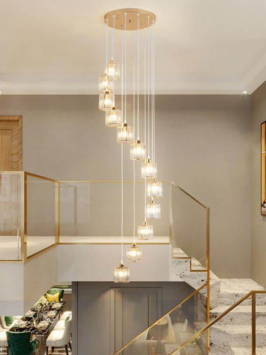Rotating Staircase Crystal Chandelier | Lazada PH
