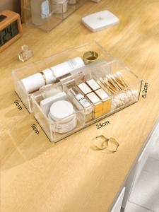 WEIAI | Clear Organizer for Cosmetics Drawer