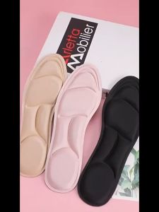 E.B. 5D Memory Foam Orthopedic Sports Insoles for Women Shoes Flat Feet Arch Support Massage