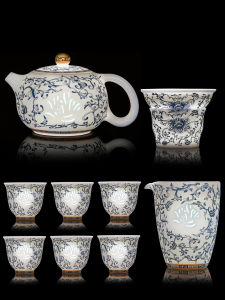 XIANGYE | Elegant Celadon Porcelain High-end Tea Set