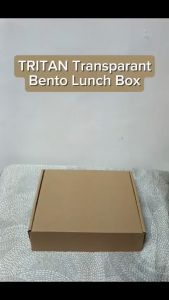 My Style TM 1194 Tritan Transparant Bento Lunch Box for Boys - Kotak Bekal Tritan Transparant Laki-Laki