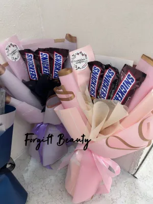 Local Ready Stock Snickers Bouquet |Chocolate Bouquet | Sweet | Gift |