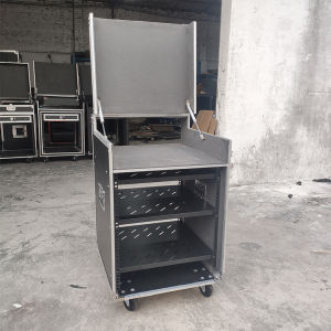 Professional 10 U16u Flight Case Amplifier Cabinet Audio Rack 8U Mixer Projector 12U Performance and Aviation Utility Case Flight Case