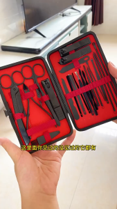 Bộ Cắt Móng Tay Bộ Làm Móng Tay Bộ Bấm Móng 19 Món Đa Năng Bấm Dũa Móng Tay 3DM Dụng Cụ Làm Nail Nail Care Cao Cấp Nhiều Dụng Cụ Tiện Lợi Bo kiem cat mong tay cao cap.