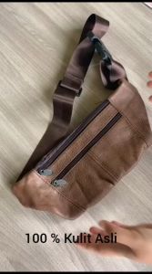 Tas Slempang Kulit Asli Pria & Waistbag Kulit Terlaris