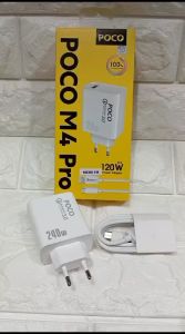 Charger Daya Tinggi untuk Poco M4 Pro 120W