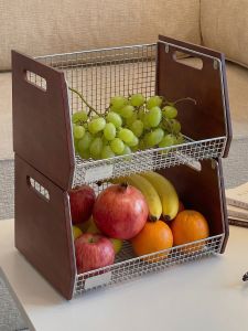 Multi-use Storage Rack For Snacks Fruits Vegetables