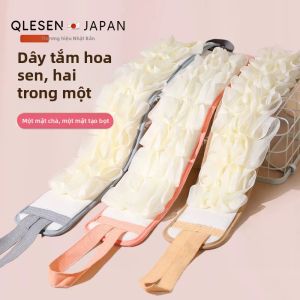 QIAOLESEN | Bàn Chải Tắm Dài Làm Sạch Mạnh Mẽ