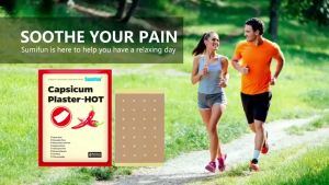 Original Capsicum Hot 8 Patches Heat Away Neck Shoulder Back and Body Pain