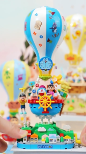 Balody 21265 Blue Cat Parade Tour Blocks Gift Decoration Building Block Brick Toy 贝乐迪热气球积木 *READY STOCK*
