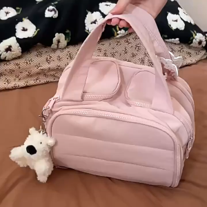 Túi Đựng Đồ Trang Điểm Makeup Cỡ Lớn Có Quai Xách Túi Đựng Mỹ Phẩm Du Lịch Tiện Lợi