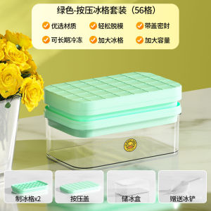 Khay Đá Hình Vịt Nhỏ Dung Tích Lớn Dùng Tại Nhà Tủ Lạnh Hộp Lưu Trữ Đá Nước Ép Bằng Nhựa Màu Vàng Hình Con Vịt