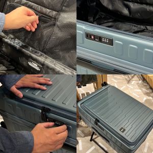 ELEMENTS ZJ87 กระเป๋าเดินทางชนิดแข็ง Front Open PC  แข็งแรงทนทาน พร้อมซิปขยายข้าง ประกัน 1ปี