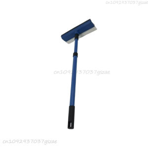 Telescopic Squeegee Wiper Window Mop 2 In 1 Glass Cleaner for Home Car Bathroom Shower Sliding Door Mirror Cleaning Tool