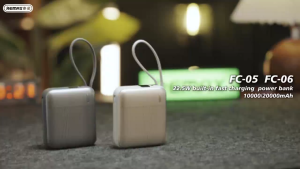 IN-BOX Remax 4635 CCC Type-C bidirectional fast charging 20000mah PB(Built in L and Type-C cable)