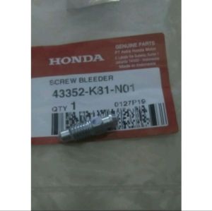 baut pembuangan minyak rem beat k1a beat sporty revo 110 f1 scoopy original