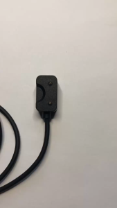 Magnetic Charger Cable For SAMSUNG Smartwatch Galaxy fit3 Safety Fast USB Charging Dock Power Adapter (CY34-Black)