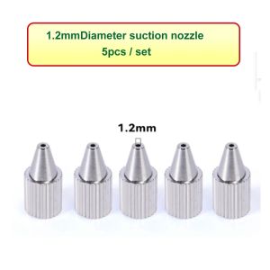 5pcs/Set Suction Nozzle Use for YIHUA 929D-V Electric Soldering Iron Tin Sucker Device  1.2mm Or 1.0mm  Diameter Suction Nozzle