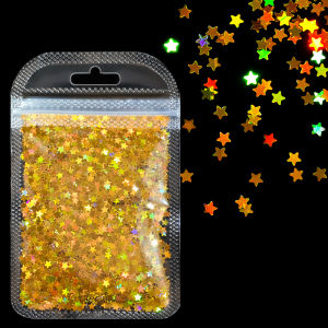 1Bag 3D Holographic Irregular Nail Glitter Sequins Sparkly Chunky Flakes Nails Art Decorations DIY Makeup Manicure Accessories 1