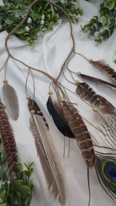 [Ready Stock SG] Savanna Boho Feather Headband | Concert Parties Festival Hair Accessories