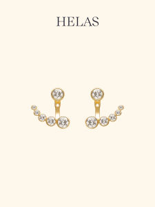 Helas | Detachable Multifunctional 9K Gold Lab Grown Diamond Earrings