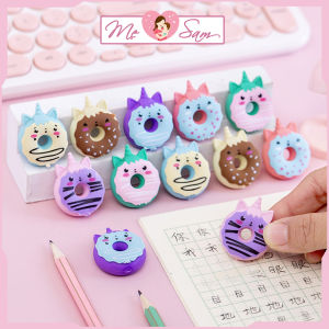 Gôm tẩy bút chì hình bánh rán cute dễ thương siêu sạch cho học sinh đi học Shop Mẹ Sam