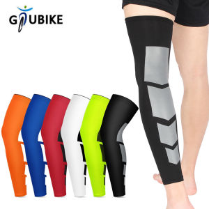 GTUBIKE 1PC Leg Compression Sleeves Full Leg Sleeve Long Knee Brace Knee Support Protect Basketball Football Volleyball Cycling