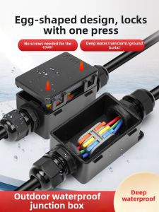 kuicc | Outdoor Waterproof Cable Junction Box for Branching Connections