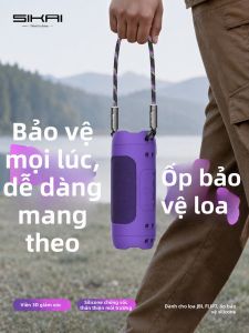 Sikai | Silicone Protective Case for Speaker Waterproof Shockproof Anti-slip Multi-use Design