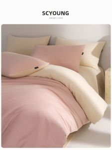 shui yang | Bộ Đồ Chăn Ga Gối Mùa Đông Bằng Cotton Cấp Dài 100% Flannel