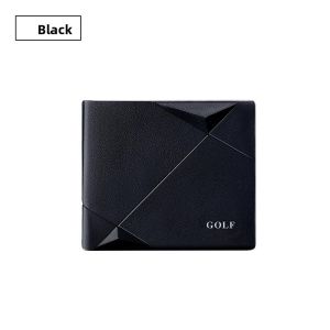 Golf | Ultra-thin Short Leather Wallet For Men