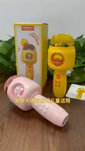 Micro Karaoke Cho Bé  Và Gia Đình Tập Hát – Có Loa Bluetooth Đổi Giọng Sáng Đèn Mới Nhất 2025