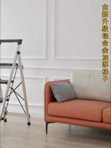 Ladder Heavy Duty Slim Ladder Folding Ladder Indoor Step Ladder Foldable Aluminum Alloy Household Thickened Step Ladder Portable 梯子
