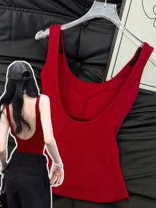 Áo Ba Lỗ Hở Lưng Siêu Hợp Thời Trang Mùa Hè 2023 Áo Ba Lỗ Hở Lưng Phong Cách Đường Phố Cho Nữ