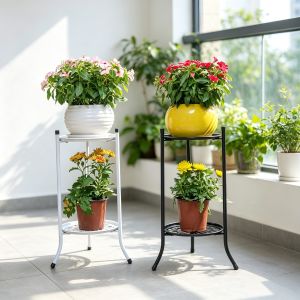 MEIKAIBIN | Space-Saving Wall Mounted Flower Pot Rack