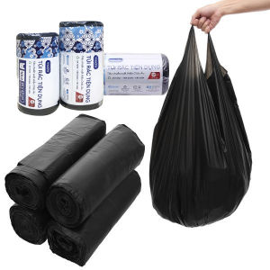Túi Rác Đen Có Quai Soji - Cuộn Túi Rác Có Quai - Inochi
