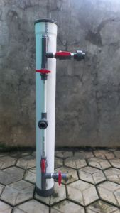 Tabung Filter saringan air sumur PDAM keruh Pvc 4 inch diy