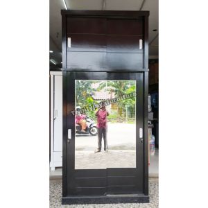Lemari Pakaian Sliding 2 Pintu Tingkat /Trinityjayafurniture
