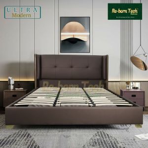 Re-born Tech Divan Sandaran 200x200 Knockdown Dipan Headboard Tempat Tidur Ultra Modern ELDRA