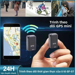 Thiết Bị Định Vị GPS Nhỏ Gọn GF-07 Cho Ô Tô - Thiết Bị Theo Dõi Xe Di Động Định Vị Chính Xác Từ Xa Dễ Dàng Cài Đặt Di Động Có Thể Truy Cập