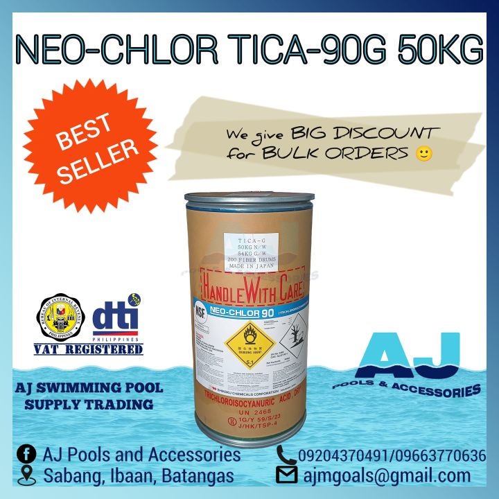 NeoChlor TICA 90G Granular Chlorine Stabilized Chlorine Stabilizer
